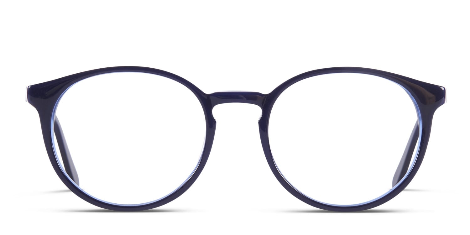Revel Lambert Navy Blue glasses - Blue - Frontal View