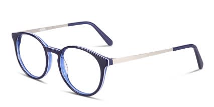 Revel Lambert Navy Blue glasses - Blue - Angle View