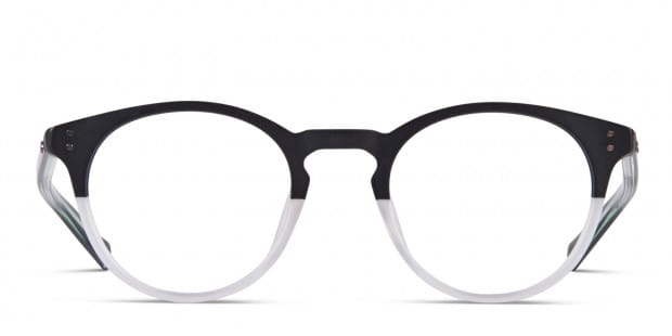 Nike 36KD Black w Clear Prescription eyeglasses