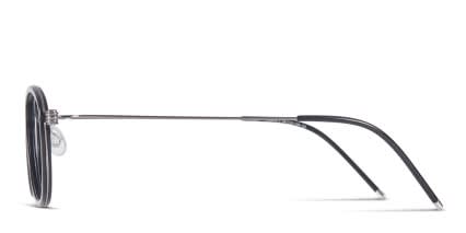Ottoto Sanchez Black w/Gunmetal glasses - Black / Gunmetal - Side View