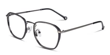 Ottoto Petrelli Black w/Gunmetal glasses - Black / Gunmetal - Angle View
