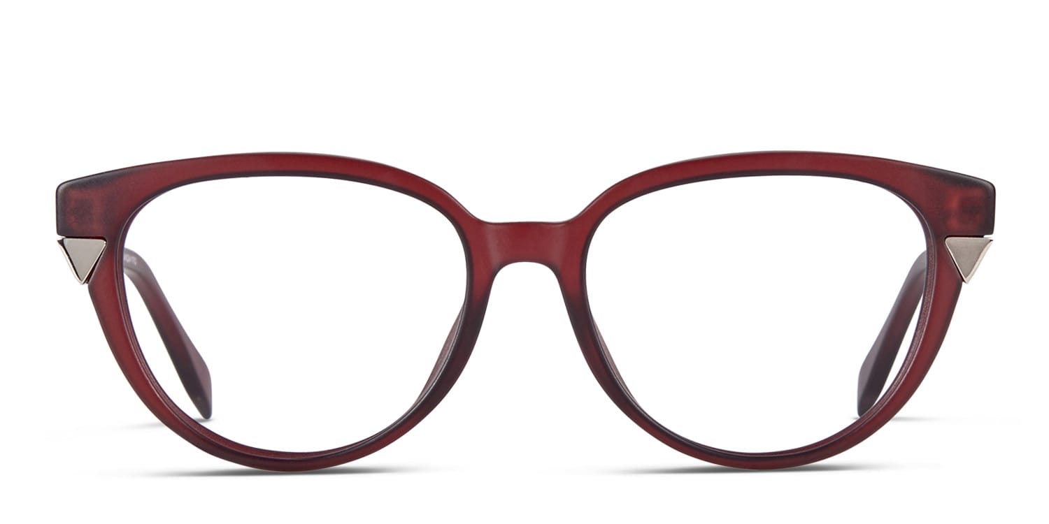 FENDI メガネフレーム レディース ワインレッド Fendi F942 Wine/Red Prescription Eyeglasses
