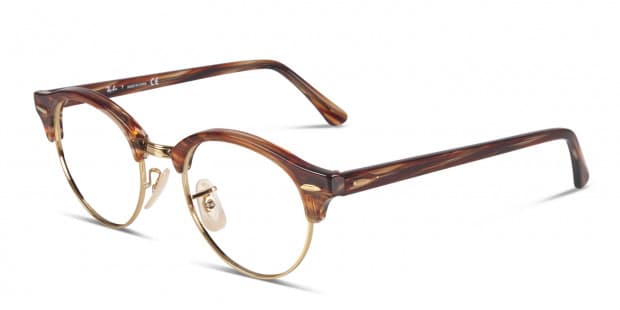 Ray ban clubround clear sales