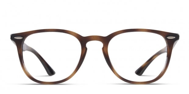 Ray Ban 7159 Brown w Tortoise Prescription Eyeglasses