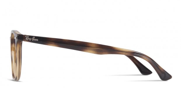 Ray Ban 7159 Brown w Tortoise Prescription Eyeglasses