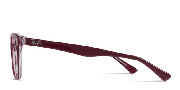 Ray-Ban Maroon Eyewear Ray-Ban Burgundy Leathers Pink Changeables Sunglasses main image 3