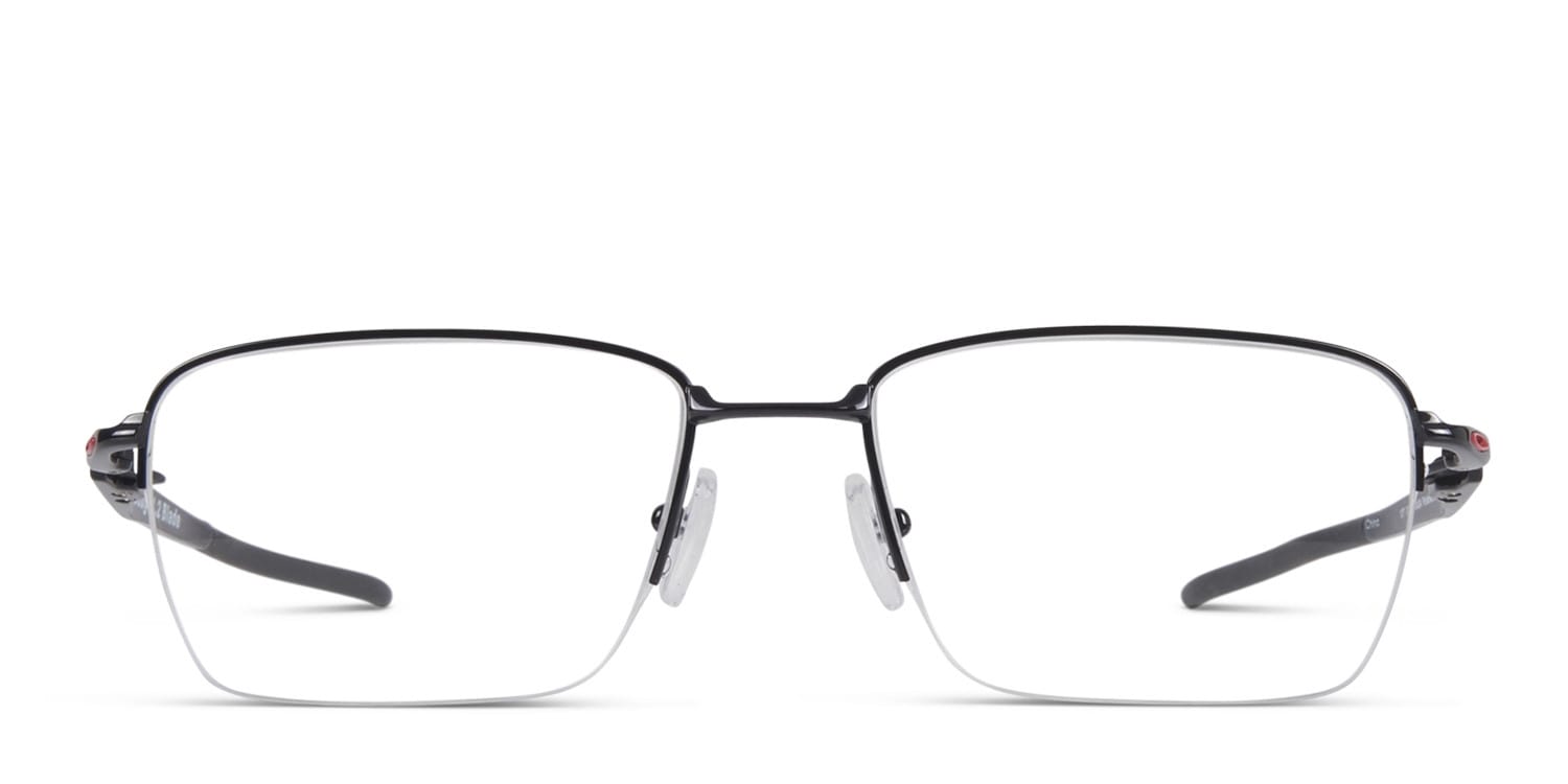 Oakley Gauge 3.2 Blade Shiny Black glasses - Shiny Black - Frontal View
