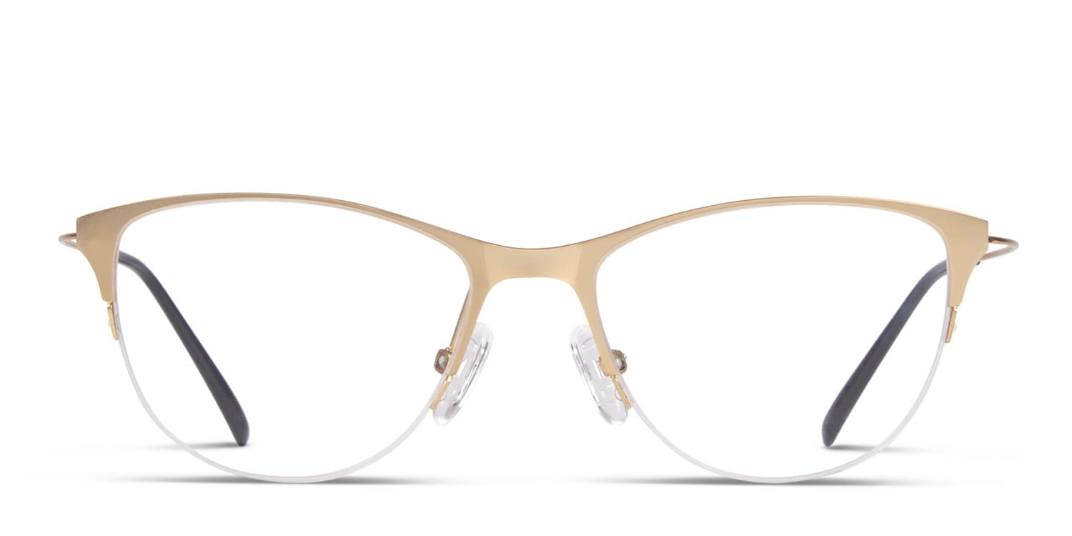 Ottoto Emanuele Gold glasses - Gold - Frontal View