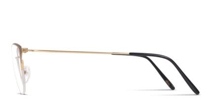 Ottoto Emanuele Gold glasses - Gold - Side View