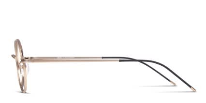 Ottoto Pietro Gold glasses - Gold - Side View