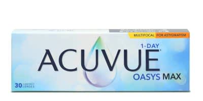 ACUVUE® OASYS® Max 1-Day Multifocal for Astigmatism