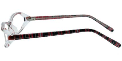 Reece Jakob 6026 Red w/Clear NA glasses - Red - Side View