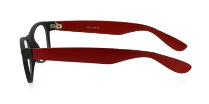 Reece Jakob 6038 Black w/Red NA glasses - Black - Side View