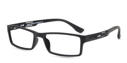 Charlie Black glasses - Black - Angle View