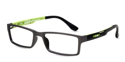 Charlie Gray w/Green glasses - Gray / Green - Angle View
