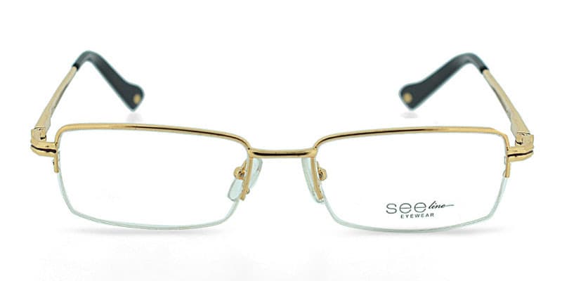 See Line AMG Gold NA glasses - Gold - Frontal View