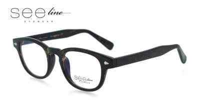 See-Line SMAC06 Tortoise NA glasses - Tortoise - Angle View