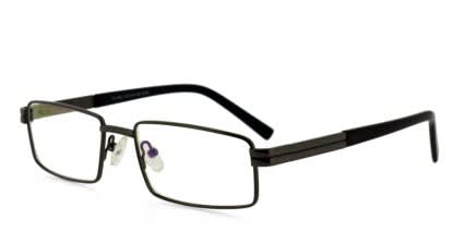 Imperial EL1001 Gunmetal w/Black NA glasses - Gunmetal - Angle View