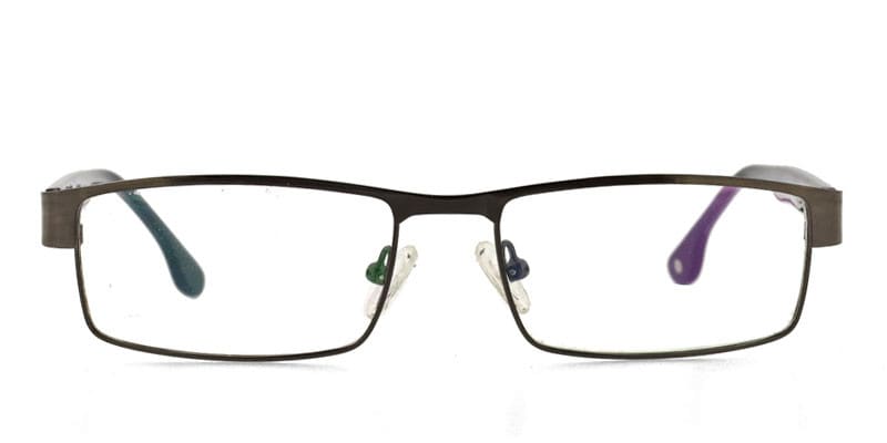 Imperial EL1006 Gunmetal w/Black NA glasses - Gunmetal - Frontal View