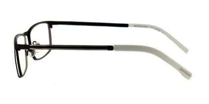 Imperial DJ5015 Black w/White NA glasses - Black - Side View