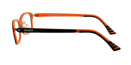 ULTEM Notia 2001 Black w/Orange NA glasses - Black - Side View