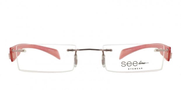 See Line CH1002 Pink Prescription Glasses From 108