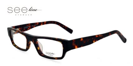 See-Line AW1015 Tortoise glasses - Tortoise - Angle View