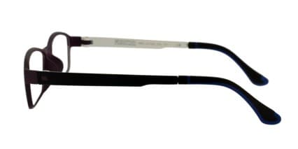 ULTEM F9001 Purple w/Black/White NA glasses - Purple - Side View
