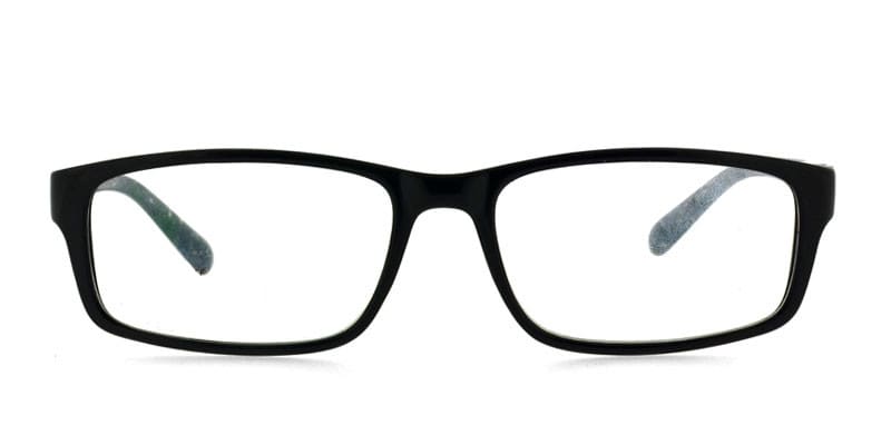 Sharp 3653 Black w/Marble NA glasses - Black - Frontal View