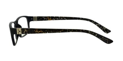 Sharp 3653 Black w/Marble NA glasses - Black - Side View