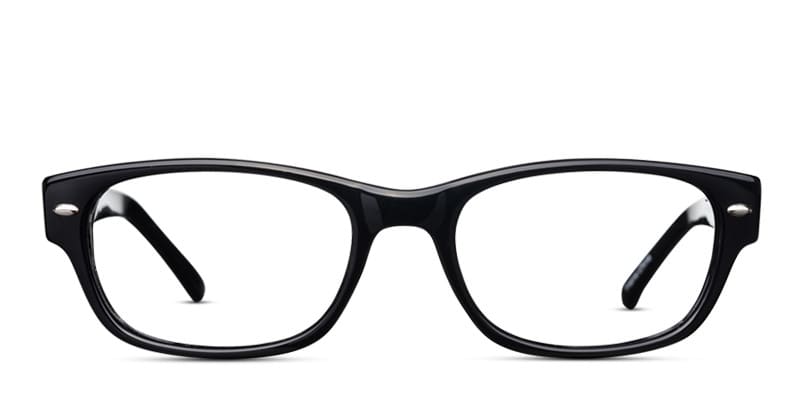 Carmen Black glasses - Black - Frontal View