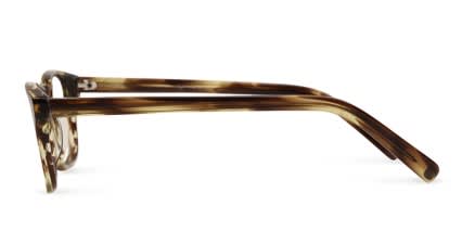 Cypres Green glasses - Brown / Green - Side View