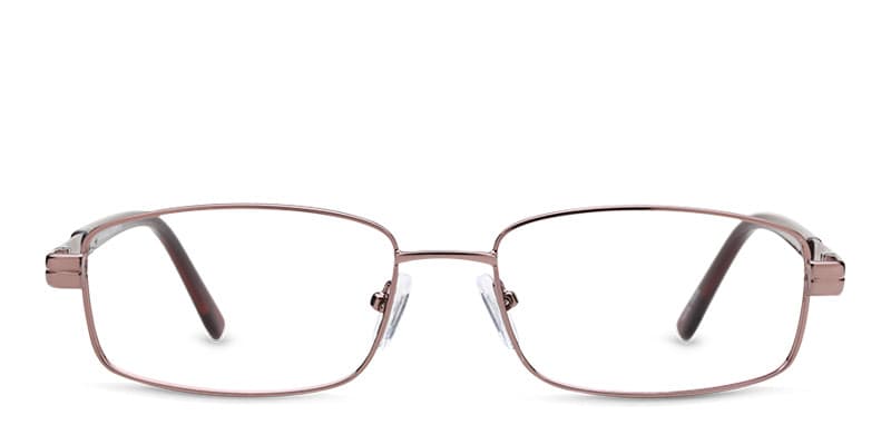 Reporter Brown glasses - Brown - Frontal View