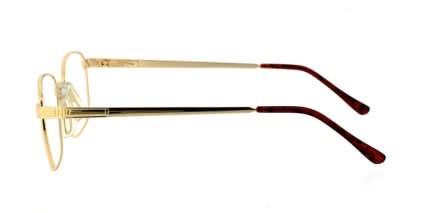 Walter Gold glasses - Gold - Side View