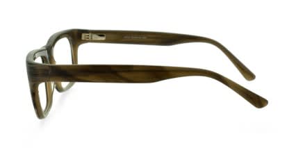 Hudson Gray glasses - Green - Side View