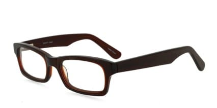 Scott Brown glasses - Brown - Angle View