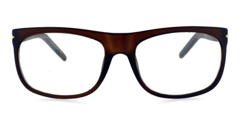 Talent Brown glasses - Brown - Frontal View