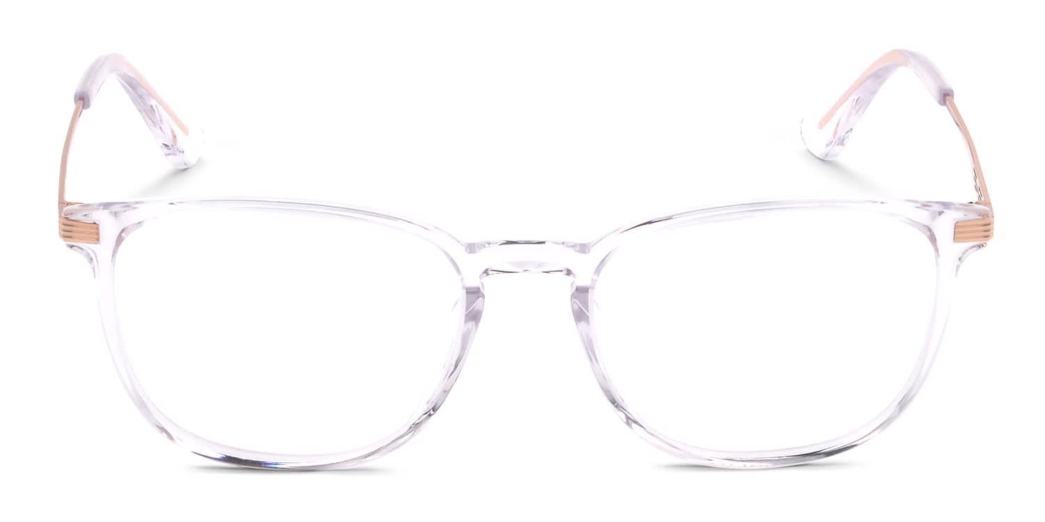 Police Code 1 VPLD07 Clear glasses - Clear - Frontal View