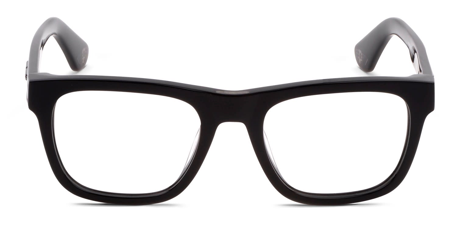 Police Origins Bullet 1 VPLE37 Shiny Black glasses - Shiny Black - Frontal View