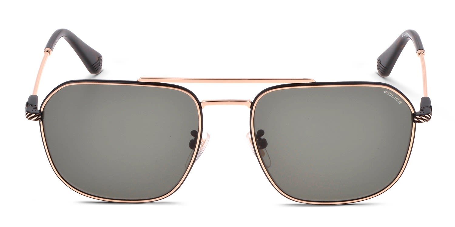 Sandro SD7016 gunmetal frame with lenses. Lenses provide 100% UV