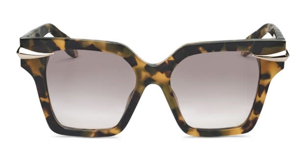 Roberto Cavalli SRC002M tortoise frame with gradient grey lenses