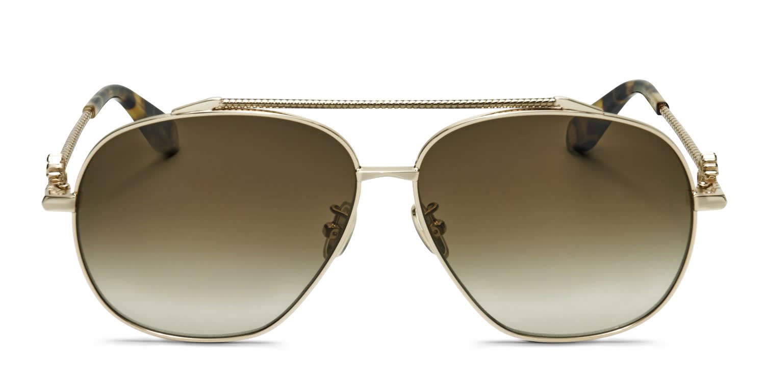Roberto Cavalli SRC008V Pink, Gold glasses - Pink / Gold / Brown - Frontal View