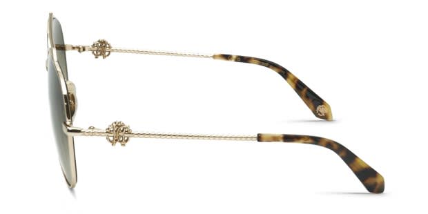 Roberto Cavalli SRC008V Woman\'s Sunglasses Roberto Cavalli SRC008V pink , gold frame with gradient  main image 2