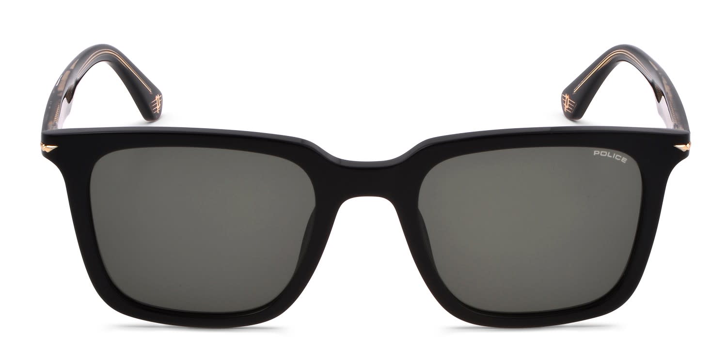 Police Champ 4 SPLL80 Shiny Black Prescription Sunglasses