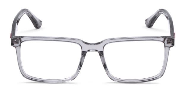 Police Origins Lite 22 VPLN17 Gray, Clear Prescription Eyeglasses