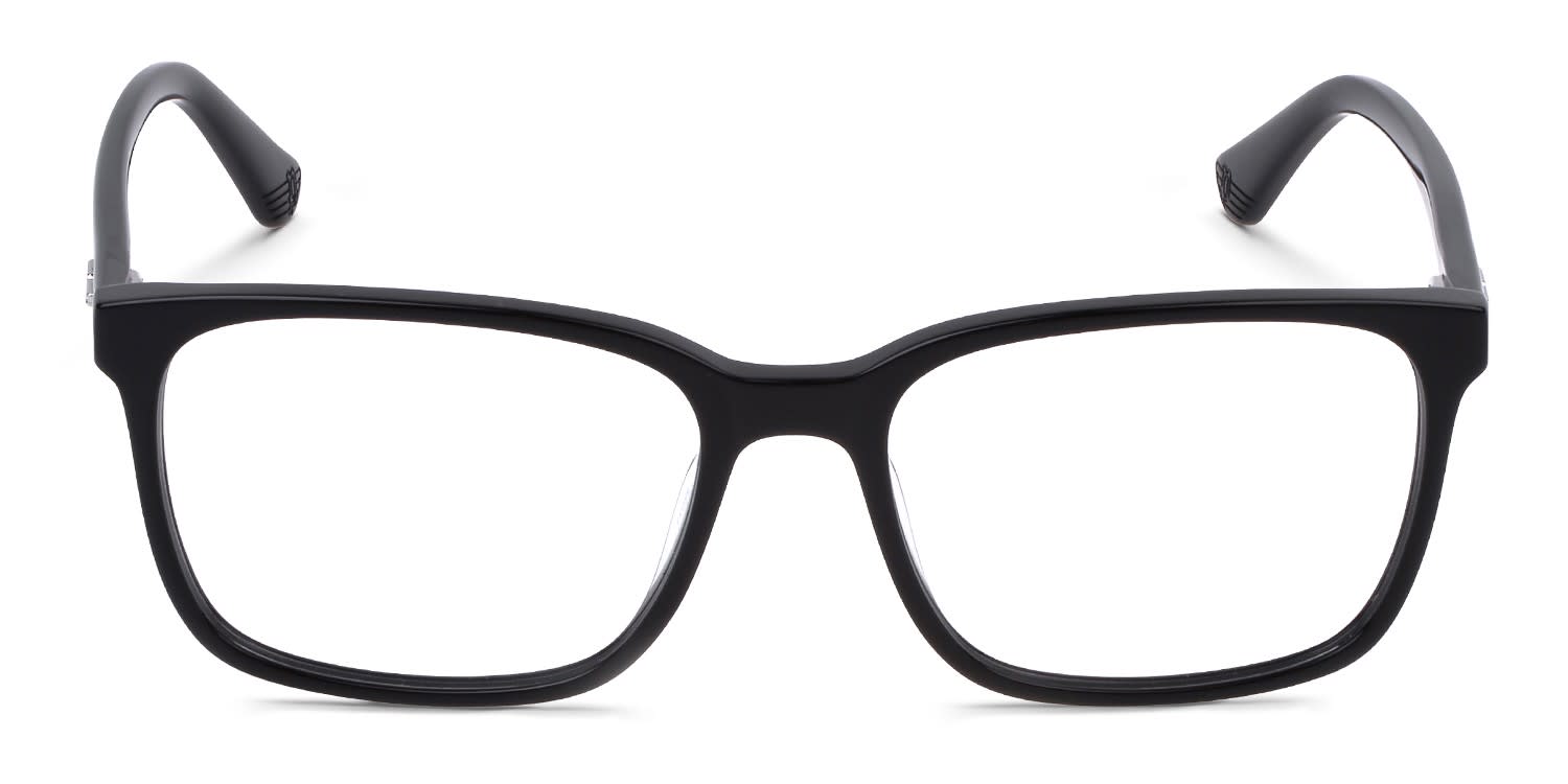 Police Crossroads 3 VPLF80 Shiny Black Prescription Eyeglasses