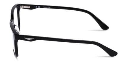 Police Origins Lite 23 VPLN81 Shiny Black glasses - Shiny Black - Side View