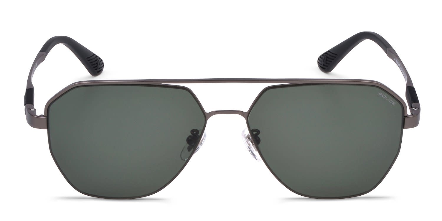 Police Ranger 1 SPLP30M Gunmetal glasses - Gunmetal - Frontal View
