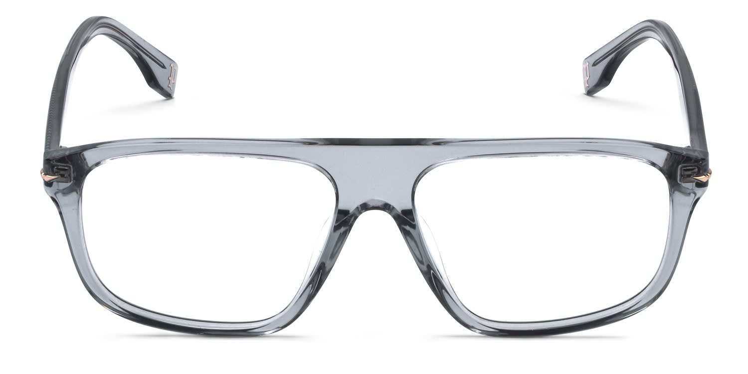 Police Champ 12 VPLQ65 Gray, Clear Prescription Eyeglasses