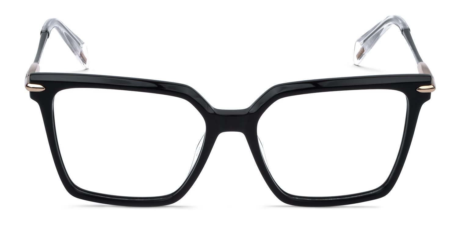 Police Jade 2 VPLR14 Shiny Black Prescription Eyeglasses